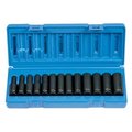 Grey Pneumatic 3/8 in. Drive 13 Pieces 12 Point Deep Metric Set GR99241